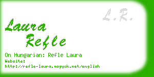 laura refle business card